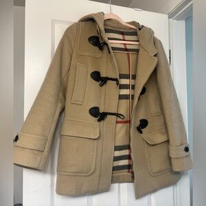 Burberry toggle coat
